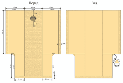 Выкройка нарядного платья. Выкройка нарядного платья.