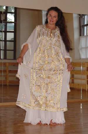 Выкройка нарядного платья.