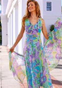 Легкое летнее платье