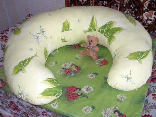 Выкройка подушки малышу для кормпления Выкройка подушки малышу для кормпления