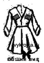 Выкройка черкески