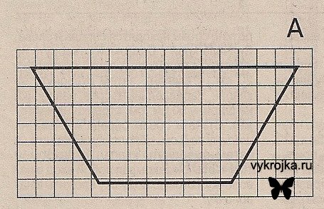Выкройка кресла-подушки
