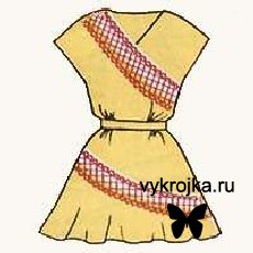 Выкройка летнего платья