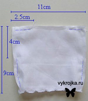 Выкройка куклы Выкройка куклы