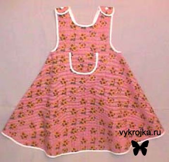 Выкройка сарафана для девочки