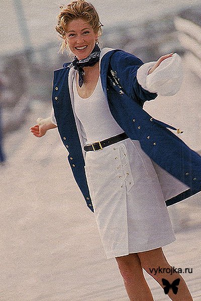 Выкройка юбки