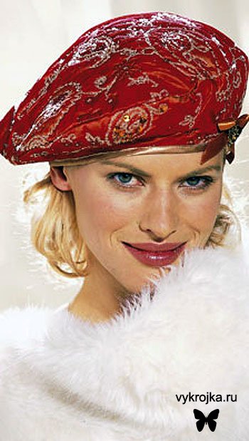 Выкройка берета