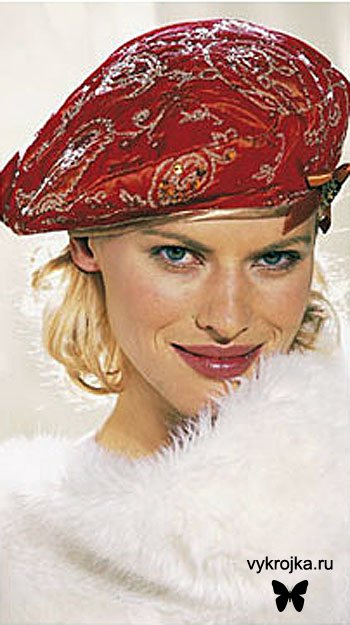 Выкройка берета