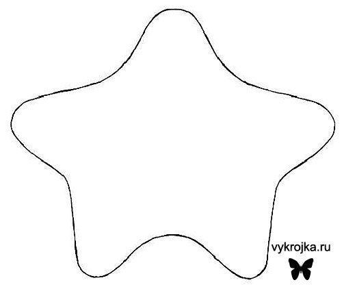 Выкройка новогодней елки