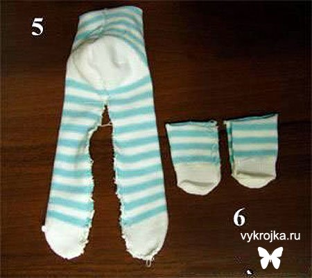 Заяц из носков