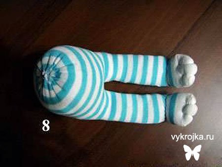 Заяц из носков