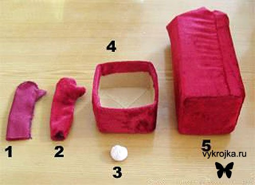 Подарочная новогодняя упаковка - Дед Мороз Подарочная новогодняя упаковка - Дед Мороз