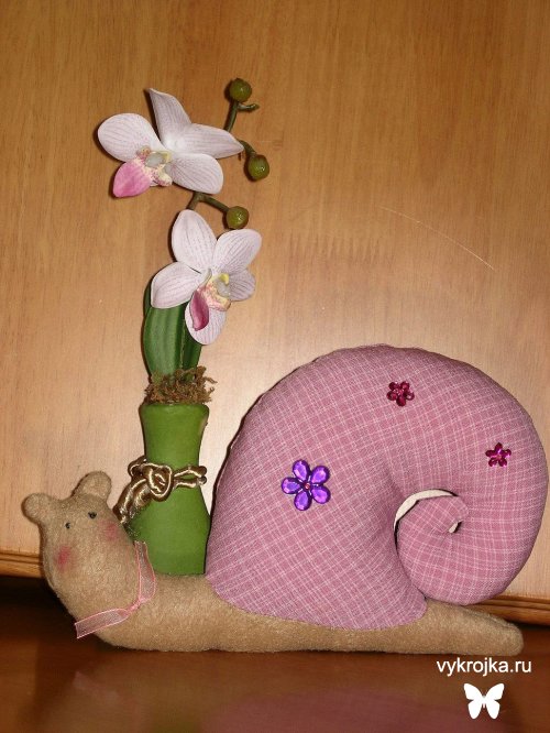 Выкройка улитки