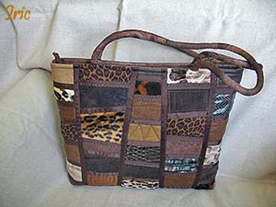 Сумка из лоскутков