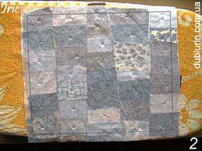 Сумка из лоскутков