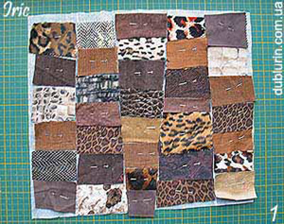 Сумка из лоскутков