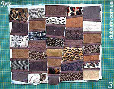 Сумка из лоскутков