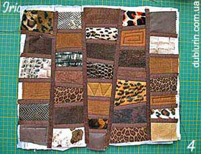 Сумка из лоскутков