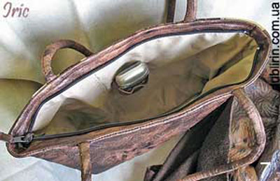 Сумка из лоскутков